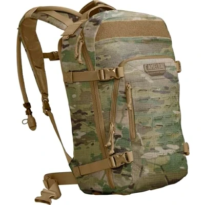 Imagen de CAMELBAK Mochila de hidratación táctica Sparta 33L con depósito Mil Spec Crux 3L Multicámara