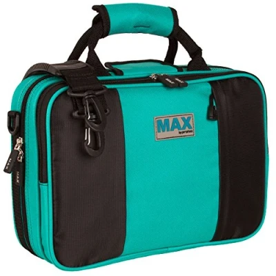 Imagen de Protec MX308 Max Flute Case for BB or C Foot (Black), verde menta