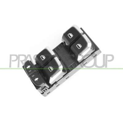 Imagen de PRASCO AD038WS04 Interruptor, elevalunas Delante, izquierda AUDI: A6 C7 Sedán, Avant