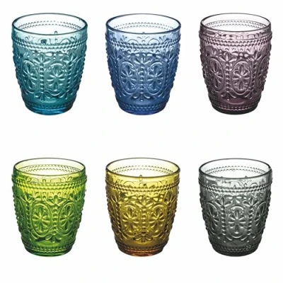 Imagen de Villa d&#039;Este Home Tivoli 5907719 Kora Light/Imperial Juego de 6 Vasos Agua (295 ml, Cristal), Vidrio, Claro
