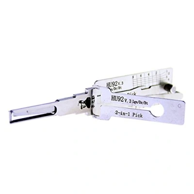Imagen de Loboo Idea Original Kit de verrouillage automatique sélection voiture et outil décodeur LISHI HU92 V.3 2 en 1, serrurier professionnel