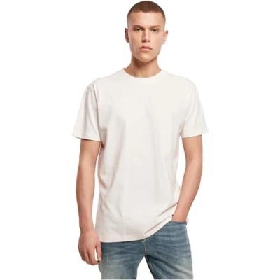 Imagen de Build Your Brand T Shirt Round Neck Camiseta, Hombre, pink marshmallow, 5XL