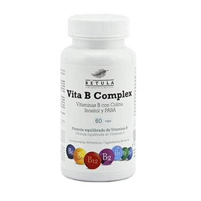 Imagen de Betula Vita B Complex. Vitaminas con Colina, Inositol y PABA. 60 VegCaps