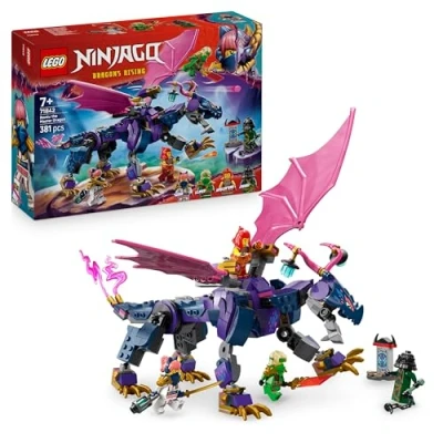 Imagen de LEGO Ninjago Dragón Maestro Rontu Figura Articulada de Juguete con Cañón 4 Minifiguras Inc. Lloyd, Sora y Wyldfyre Espada Reveladora Regalo para Niños 7+ Años 71842