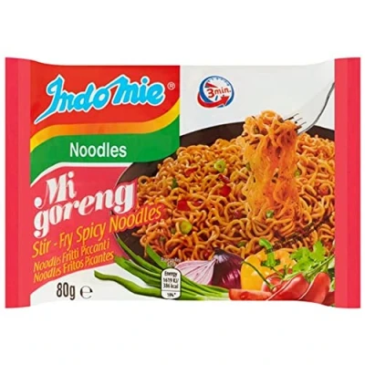 Imagen de Indo Mie Mi Goreng Instant Noodle, Hot and Spicy, 2.82 Ounce (Pack of 30)