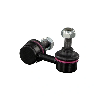 Imagen de FEBI BILSTEIN 42382 Bieleta de suspensión Eje delantero, derecha 55 M10 x 1,25 con tuerca autofijadora, Acero negro