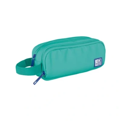 Imagen de Oxford B Smart, Estuche Escolar 3 Compartimentos, Goma Elástica, Material Reciclado RPET, Color Ice Mint