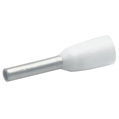 Imagen de Puntera simple de destremidad cable Klauke GR4698 0,50 mm² x 8 mm blanco 500 pc(s)