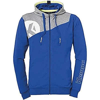 Imagen de Kempa Core 2.0 Hood Chaqueta, Mujer, Azul Royal/Gris Oscuro, M