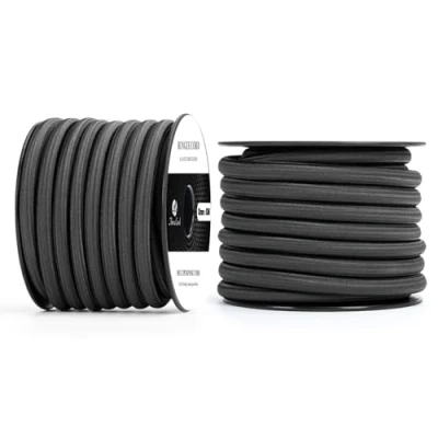 Imagen de Abma Cord Cuerda Elástica 10mm 10M de Lona Goma Tensora Expansora Negro