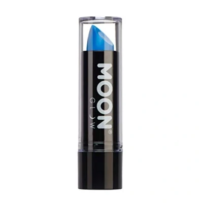 Imagen de Moon Glow Barra de labios neón UV color brillante Brilla bajo los rayos Azul intenso 1 Unidad (Paquete 1)