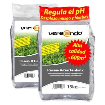 Imagen de versando Bolsa de 30 kg Cal para jardín y césped con asa transporte como abono complementario