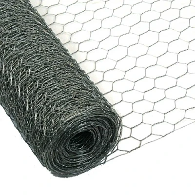 Imagen de Garmix Alambre hexagonal para conejos Malla galvanizada Dimensiones 25 mm x 0,6 m Altura 50 cm