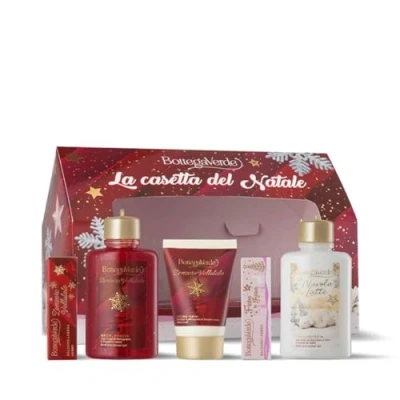 Imagen de Bottega Verde La casa de Navidad 2 baños ducha, barras labios y crema manos