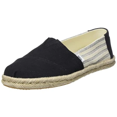 Imagen de TOMS ROPE Alpargatas, Mujer, Talla: 37.5, Black Zapatos