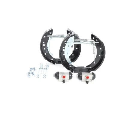 Imagen de BOSCH 0 204 114 605 Kit frenos, disco de tambor con accesorios, cilindro freno rueda PEUGEOT: 206 Hatchback, SW