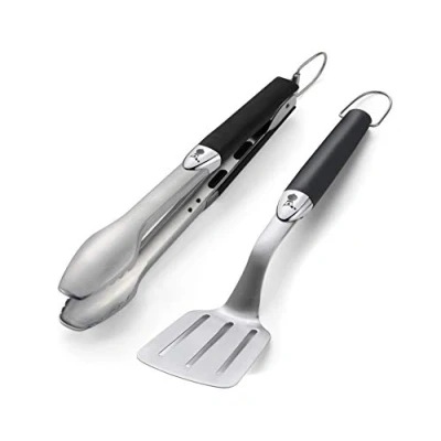 Imagen de Weber 6645 Set De 2 Utensilios Acero Inoxidable modelo peque o