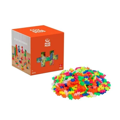 Imagen de Cubo de piezas: Neon 600 pcs