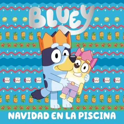 Imagen de Bluey. Un cuento Navidad en la piscina (Cuentos infantiles)