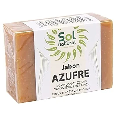 Imagen de SOLNATURAL JABON Natural DE AZUFRE 100 g, No aplicable