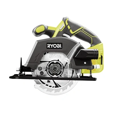 Imagen de RYOBI Sierra Circular 18V ONE+ Hoja Ø 150 mm para Cualquier Corte Recto y en Bisel, Canto de Tablas, Vigas, Tablones Ebanistería, Carpintería Trabajos Madera R18CSP 0