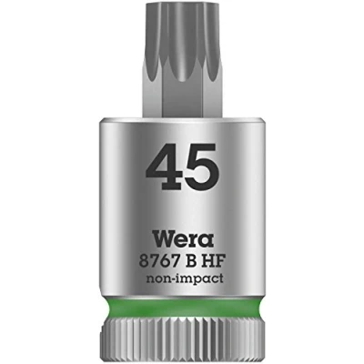 Imagen de WERA 05003070001 8767 B HF TORX 45 x 38,5 mm Vaso de punta Zyklop con función retención 3/8&quot;