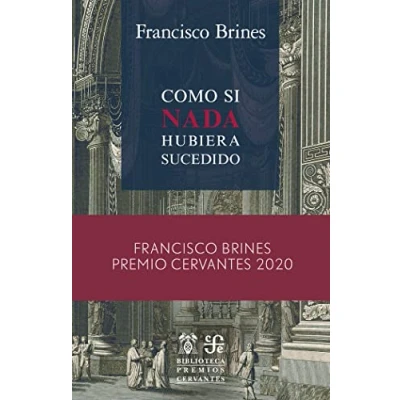 Imagen de Como Si Nada hubiera Sucedido (Biblioteca Premios Cervantes)