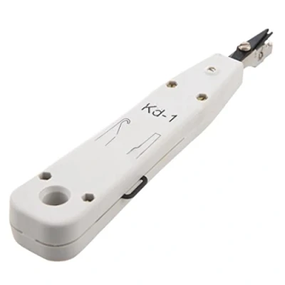 Imagen de CABLEPELADO Insertadora tipo Krone IDC o dual Herramienta de Impacto Crimpadora ponchadora Apto para terminales, Cat 5/6/6a, RJ11, RJ44, voz