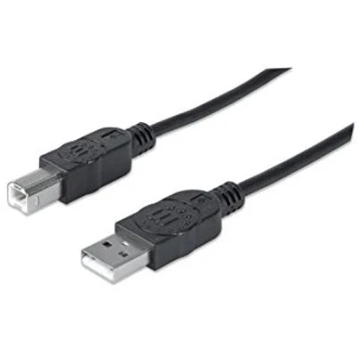 Imagen de Manhattan Usb A/usb B 1m A Negro Cables