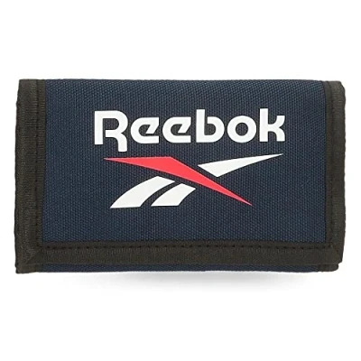 Imagen de Reebok Boston Cartera con Monedero Azul 13x8x2,5 cms Poliéster