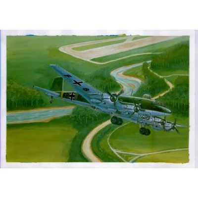 Imagen de Trompetista 1:72 Modelo Plano Focke Wulf Fw 200C 9 Cóndor (Tru01638)