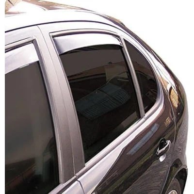 Imagen de ClimAir 4547 Dark Deflectores de aire Master Negro (trasera) compatible con Audi Q5 2017