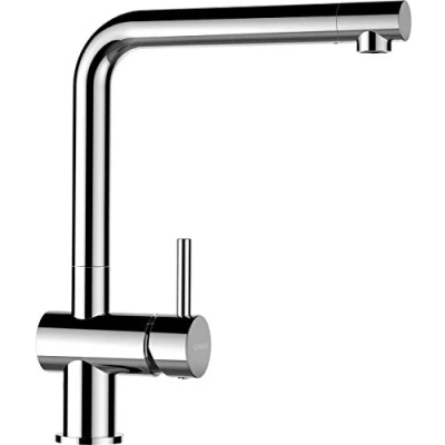 Imagen de SCHOCK Epos Puro Grifo de cocina baja presión Cristadur, color negro
