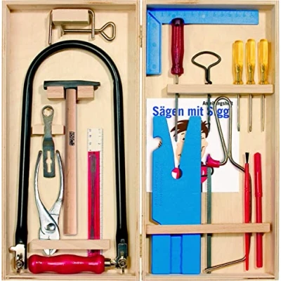 Imagen de Pebaro 450 Juego de Sierra marquetería en Caja Plegable Madera, Multicolor (Bartl 450)