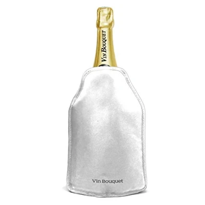 Imagen de Vin bouquet fie 051 funda enfriadora autoajustable antideslizante plata.
