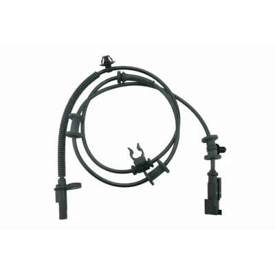 Imagen de VEMO V25 72 0123 Sensor de ABS Eje trasero izquierda, trasero, derecha con cable, pinza/grapa 2polos Angular