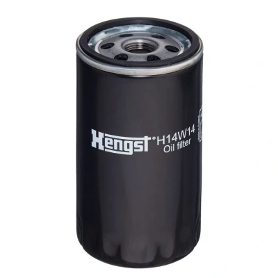 Imagen de HENGST FILTER H14W14 Filtro de aceite 3/4 16 UNF enroscable AUDI: 80 B4 Berlina, Avant