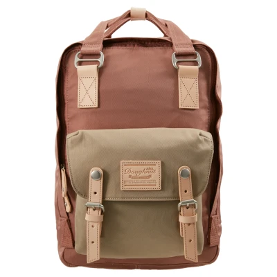 Imagen de Doughnut Macaroon Mochila para Portátil de hasta 14 Pulgadas 38 x 27 13 cm Color Chestnut &amp; Almond Capacidad 16 litros Hombre Correas Acolchadas Mujer