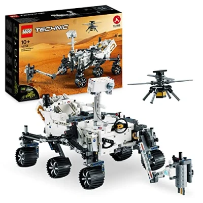 Imagen de Lego 42158 Technic NASA Mars Rover Perseverance, Set del Espacio con Experiencia Aplicación AR, Juguete de Construcción Ciencia e Ingeniería Vehículos, Regalo Cumpleaños para niños y niñas