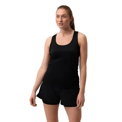 Imagen de DANISH ENDURANCE Camiseta Deportiva Sin Mangas para Mujer, de Tirantes, Entrenamiento, Running…, Negro, XS