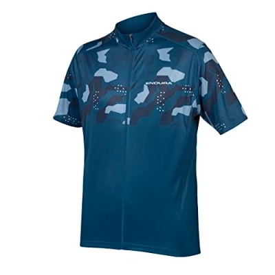 Imagen de Endura Hummvee Ray II Manga Corta Maillot para Hombre, Blueberry, M
