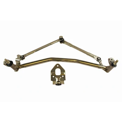 Imagen de VAICO V10 1617 Varillaje de Limpiaparabrisas para vehíc. con volante a la izquierda delante Original calidad VOLKSWAGEN: Polo IV Hatchback