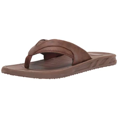 Imagen de Amazon Essentials Chanclas Hombre, Marrón, 41 EU