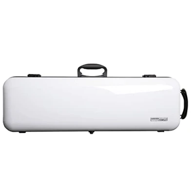 Imagen de GEWA Funda para violín AIR 2.1, color blanco brillante, con mango lateral adicional, fabricado en Alemania