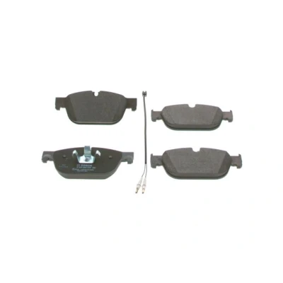 Imagen de BOSCH 0 986 494 526 Juego de pastillas freno Low Metallic con contacto avisador desgaste clip émbolo, Chapa antichirridos norauto, oscaro