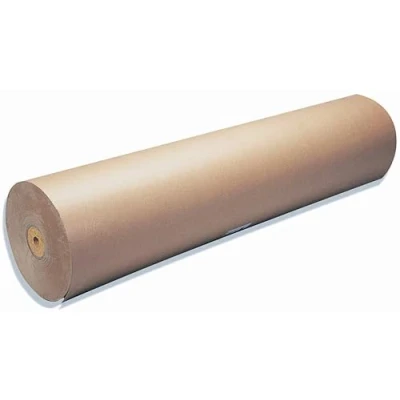 Imagen de Bobina Papel Kraft Verjurado. Rollo 80 Metros Especial Embalaje. Ancho 100 cm. Gramaje 60gr. Tamaño XXL. Peso 5 kilos aprox.