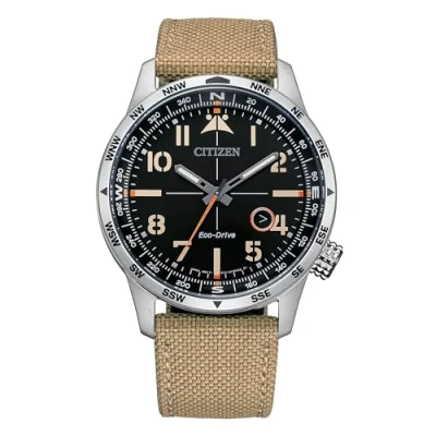 Imagen de Citizen Reloj Unisex Adulto de Analogico con Correa en Cuero BM7550 10E