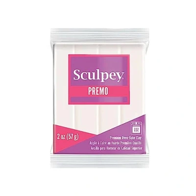 Imagen de Premo Sculpey ISCPE025527 Compuesto de Modelado para Escultura, Color Blanco