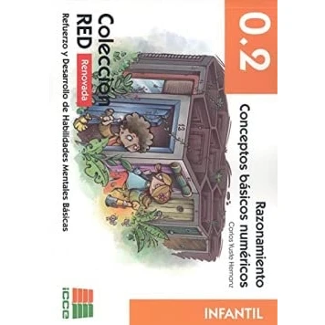 Imagen de Infantil 0.2 (N/E): Razonamiento Conceptos básicos numéricos (Refuerzo y Desarrollo de Habilidades Mentales Básicas)