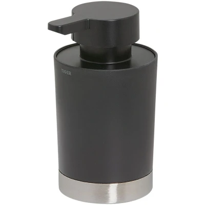 Imagen de Tiger Tune Dispensador de jabón independiente 180 ml Acero inoxidable cepillado / Negro